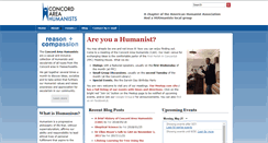 Desktop Screenshot of concordareahumanists.org